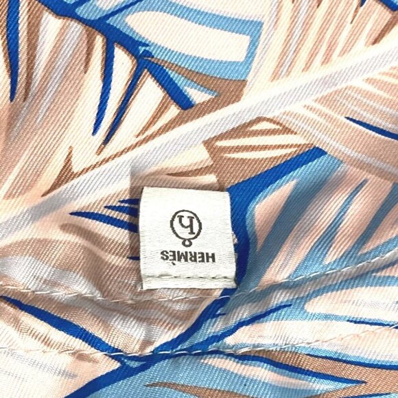 HERMES Drawstring pouch Petith Reversible coin pouch Pouch silk pink Unused - Picture 6 of 9